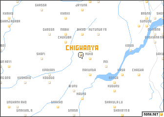 map of Chigwanya