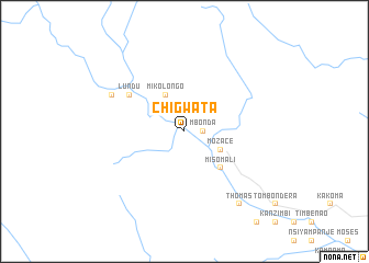 map of Chigwata