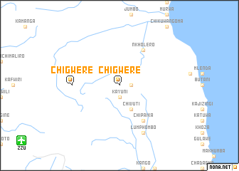 map of Chigwere