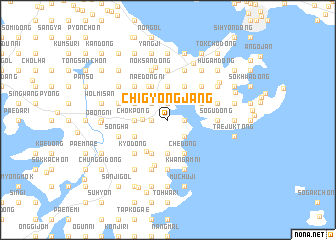 map of Chigyŏngjang