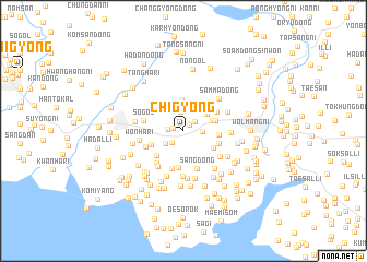 map of Chigyŏng