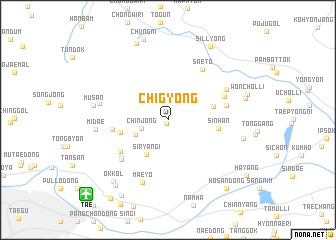 map of Chigyŏng