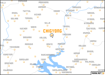 map of Chigyŏng