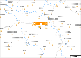 map of Chigyŏng