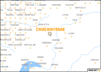 map of Chih-chih-ya-she