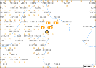 map of Chih-chi