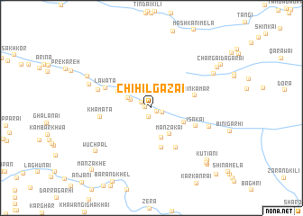 map of Chihilgazai