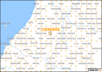 map of Chih-k\
