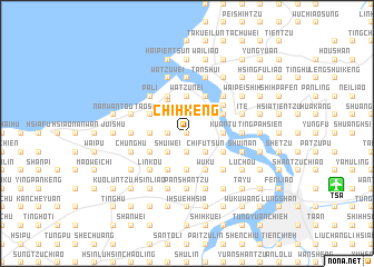 map of Chih-k\