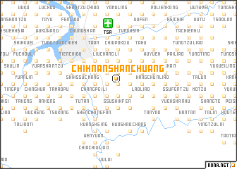 map of Chih-nan-shan-chuang