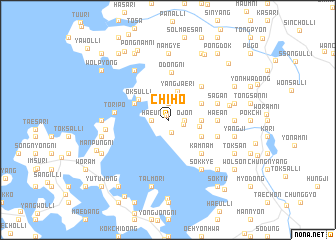 map of Chiho