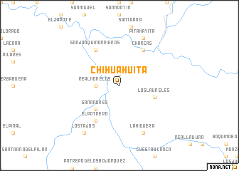 map of Chihuahuita