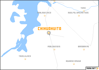 map of Chihuahuita