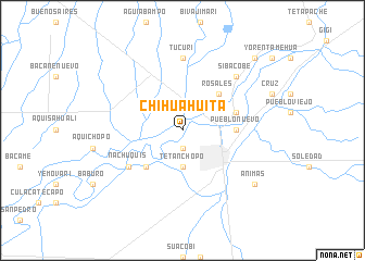 map of Chihuahuita