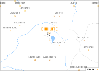 map of Chihuite