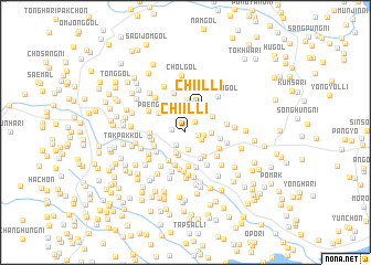 map of Chiil-li