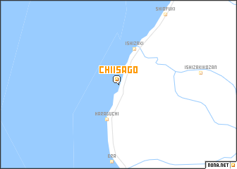 map of Chiisago