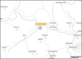 map of Chiishi