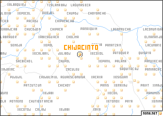 map of Chijacinto
