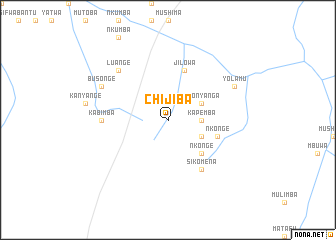 map of Chijiba