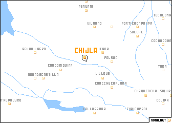 map of Chijla