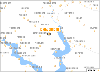 map of Chijong-ni