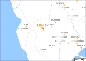 map of Chijta