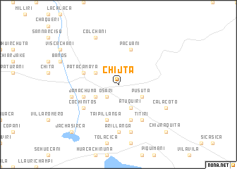 map of Chijta