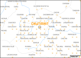 map of Chijtinimit