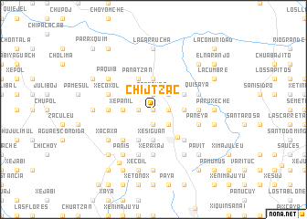 map of Chijtzac