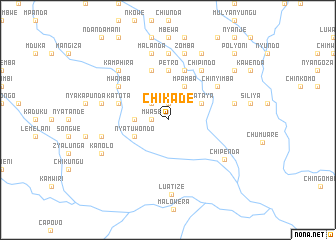 map of Chikade