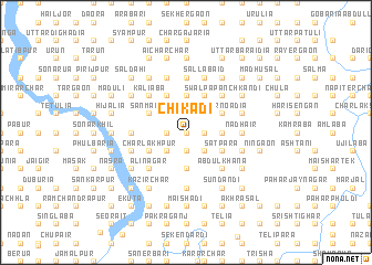 map of Chikādi