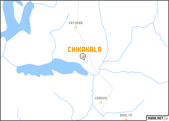 map of Chikakala