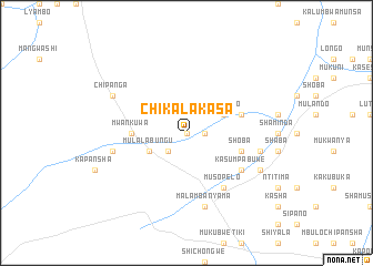 map of Chikalakasa