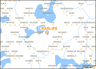 map of Chikalipo