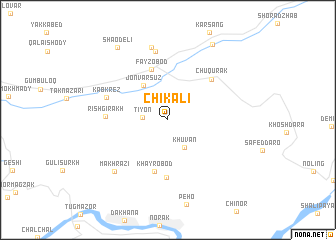 map of Chikali