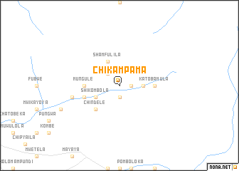 map of Chikampama