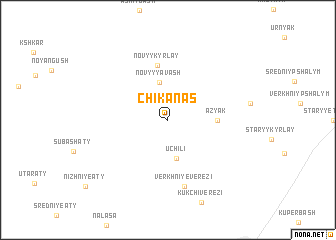 map of Chikanas