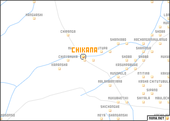 map of Chikana
