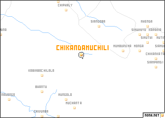 map of Chikanda Muchili