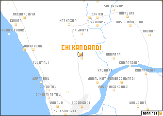 map of Chikandandi