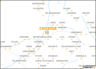 map of Chikanda