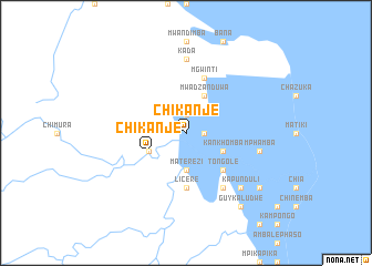 map of Chikanje