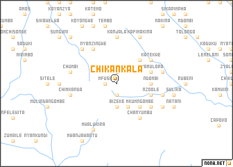 map of Chikankala