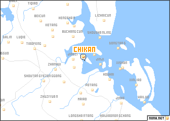 map of Chikan