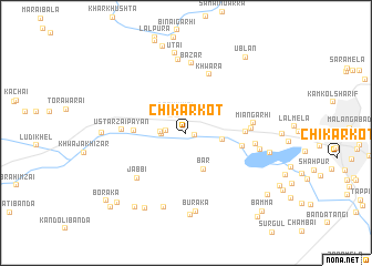 map of Chikarkot