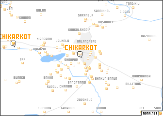 map of Chikarkot