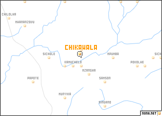 map of Chikawala