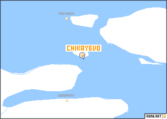 map of Chikayevo