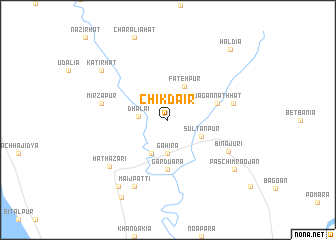 map of Chikdāir